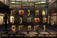 Find din indre ninja frem med spilleautomaten Ninja Master og spil l?s hos PlayMillion