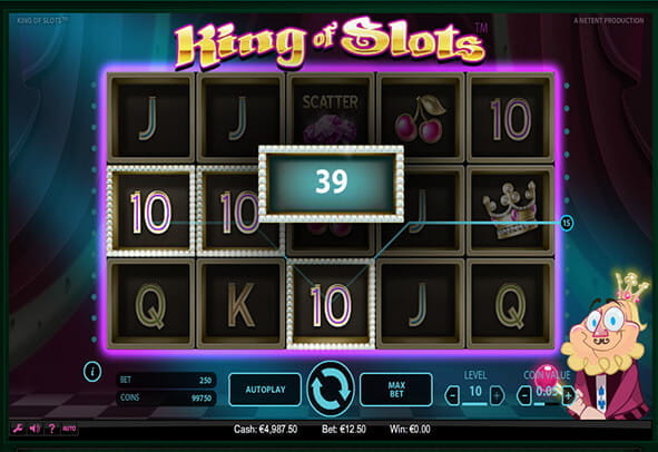 King of Slots er en unik online casino automat, hvilket ops?tningen tydeligt b?rer pr?g af