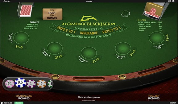 Joac? Blackjack Cashback la eFortuna Casino – reguli de joc ?i mod demo integrat