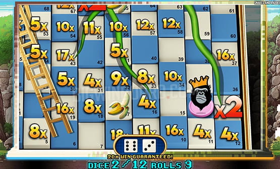 Snakes and Ladders Megadice Online Slot