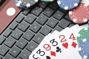 A stock image representing online gambling