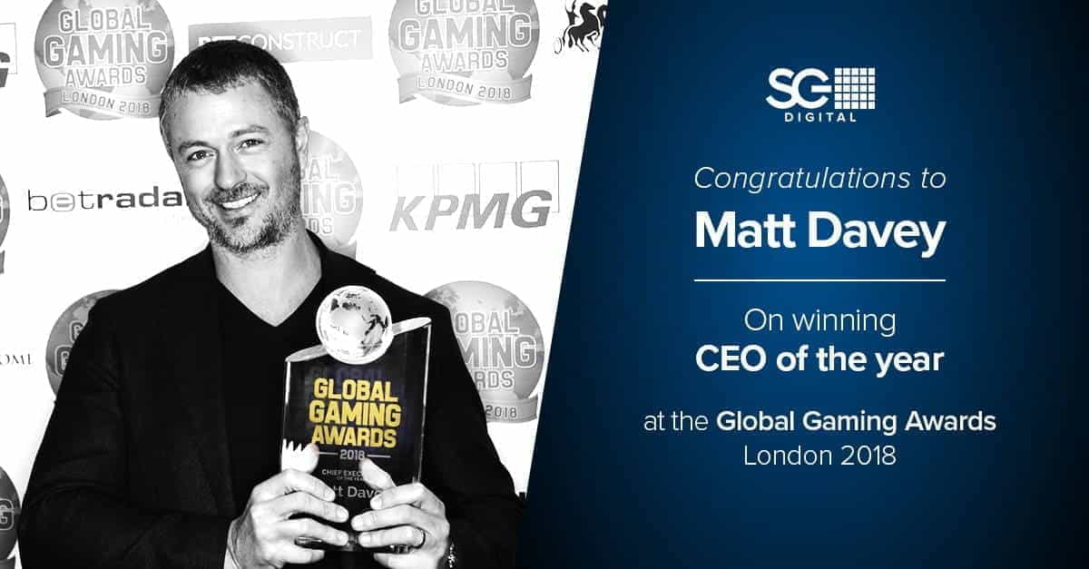 An image of former SG Digital CEO, Matt Davey.