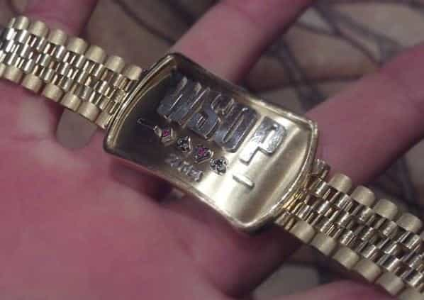 A coveted WSOP bracelet.