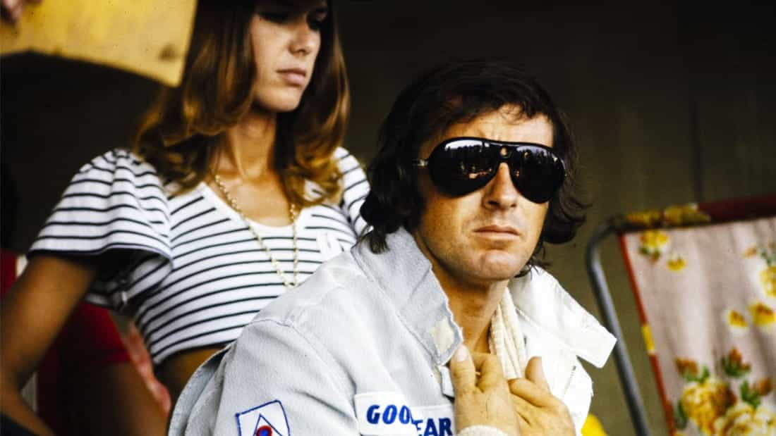 Three-time F1 World Champion Jackie Stewart.