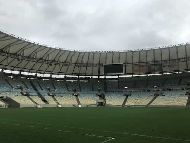 The Maracan? Stadium in Brazil.